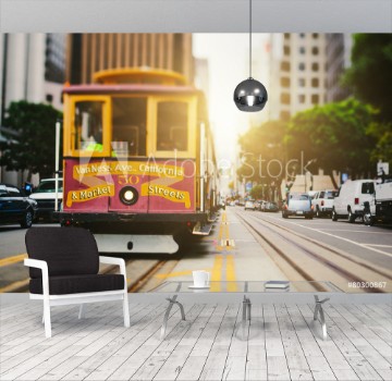 Bild på San Francisco Cable Car in California Street